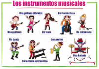 Los instrumentos musicales